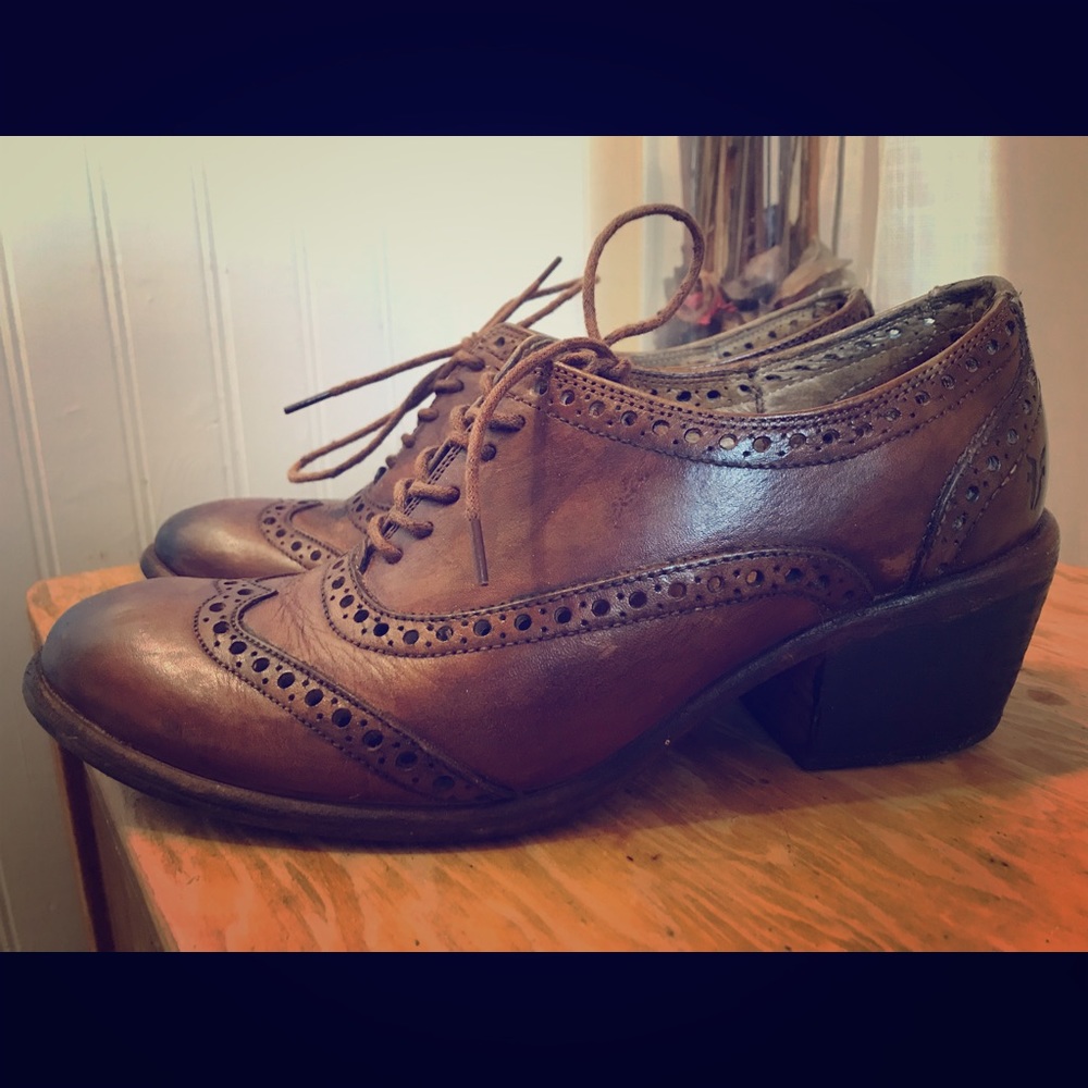 Leather Frye boots